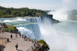 Niagara Falls, the pure fascinating force of water
